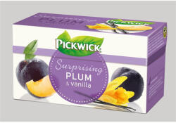 Pickwick Gyümölcstea, 20x2 g, PICKWICK, szilva, vanília, fahéj (KHK403)