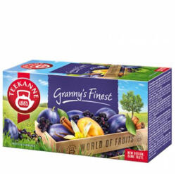 TEEKANNE Gyümölcstea, 20x2, 5 g, TEEKANNE "Granny Finest", szilvás-fahéjas (KHK272) - fiorex