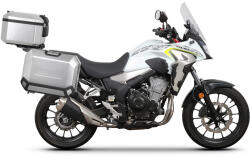 Shad Set complet de cutii de aluminiu SHAD TERRA, 37L cutie centrala si 36L 36L cutii laterale, incluzand kit montaj si placa SHAD HONDA CB 500 X (261868)
