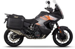 Shad Set complet cutii aluminiu laterale, 36L 47L SHAD TERRA NEGRU, include kit montare SHAD KTM Super Adventure 1290 (R, S) (261344)