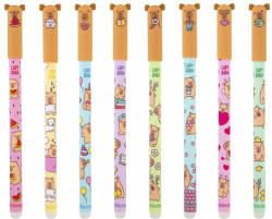 Colorino Golyóstoll COLORINO radírozható Capybara kupakos 0, 5 mm kék írásszín (R01591PTR) - papir-bolt