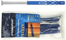 Koelner - Rawlplug FF1 Süllyesztett peremű dübel süllyesztett fejű csavarral 10x120mm TORX ultramid horganyzott - bakonykotoelem - 890 Ft