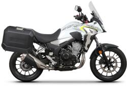 Shad Set complet de cutii de aluminiu 47L 47L SHAD TERRA NEGRU, incluzand kit montaj SHAD HONDA CB 500 X (261797)