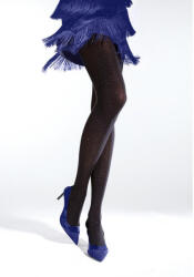 Knittex Silver Drops 40 DEN lurex fekete harisnyanadrág