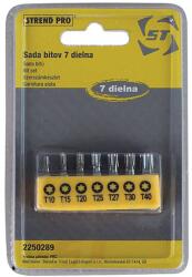 Strend Pro Set biti Torx Strend Pro YF40519, 7 piese din otel S2, T10-T40 (2250289) Surubelnita