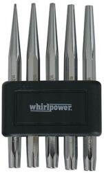 WHIRLPOWER Set dornuri poanson Whirlpower 138-0205, 5 piese, 2-6 mm (234043) Dalta