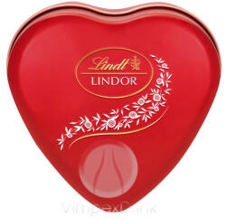  Lindor Milk Tin kicsi szív fémdoboz 50g - vegyesbolt