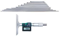 INSIZE Micrometru digital de adancime INSIZE 0-300mm x 0, 001mm, talpa 101, 5mm, IP65 (3540-300)