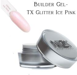  NiiZA Builder Gel - TX Glitter Ice Pink - 30g
