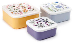 Puckator Nektármezők, virágos uzsonnás doboz szett, 3 db/szett (PCT-LBOX94) - officetrade