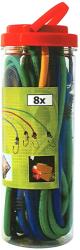 Strend Pro Set corzi elastice de fixare cu carlige Strend Pro TR-739, 8 bucati (40-100 cm) (217125)