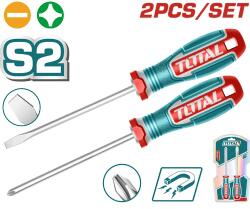 TOTAL Set surubelnite TOTAL magnetice S2, 2 piese, maner ergonomic (TKSDS0226) Surubelnita