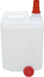 Ics Canistra plastic ICS M82220 20L, alba, pentru transport lichide si combustibil (254150)