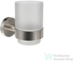 Ravak Kona 210 pohártartó üvegpohárral, rozsdamentes acél X07P1296 (X07P1296)