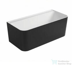 Wellis Arta 170x80 félszabadon álló kád, matt fekete WK00230 (WK00230)