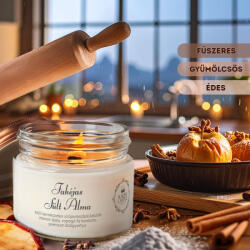  Fahéjas Sült Alma - Vintage illatgyertya