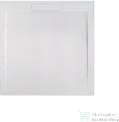 Wellis Ergo Nova 90x90x28 cm-es kőhatású zuhanytálca, fehér WC00554 (WC00554)