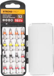 Strend Pro Set biti Strend Pro S2, 16 piese, 25 mm, în cutie de plastic (2250277) Surubelnita