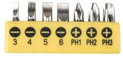 Strend Pro Set biti Strend Pro YF40516, 7 piese S2 (plat 3-6 mm, PH1-PH3) (2250286) Surubelnita