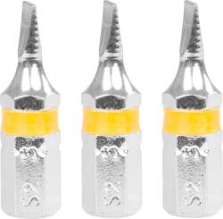 Strend Pro Set biti Strend Pro plati 0, 5 x 3 mm, 3 bucati pentru surubelnita (2250240) Surubelnita