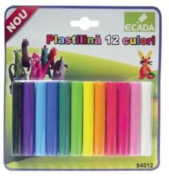 ECADA Plastilina pentru modelaj 12 culori (84012)