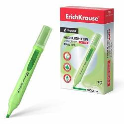 ErichKrause Marker evidentiator verde, cerneala neon lichida, varf 0, 6-4 mm, uscare rapida (EK56024)