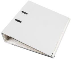 Procart Biblioraft alb A4 pentru arhivare documente - Cotor 7.5 cm, Bordura Metalica, 500 Coli (A442WHITE)