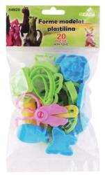 ECADA Forme pentru modelat plastilina (84920)