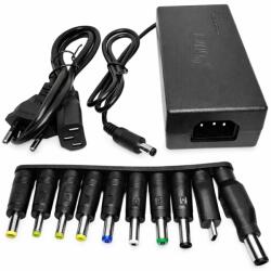 Procart Incarcator universal laptop 120W - 10 conectori interschimbabili, USB-C, adaptor special HP (DC12VUSBC)