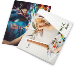 BiroCo Bloc desen BiroCO A4, 120 g/mp, 12 file, pentru lucrari artistice (BIRO0068)