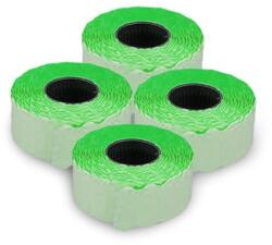  Etichete fluorescente marcator 26x12 Verde (ETFLUVERDE)
