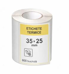 Procart Etichete termice autoadezive, 35x25 mm, 800 bucati/rola (RTS35x25)