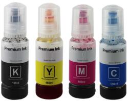 Compatible Cerneala compatibila Premium Epson L102, L103, L105, L106 EcoTank, flacon XXL 100 ml Cyan (103COMPC)