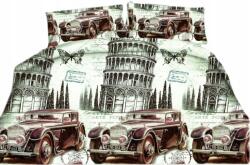 ePosciele Ágyneműhuzat 160x200 Városok Párizs London Róma New York (POŚCIEL 160x200 MIASTA LONDYN PARYŻ NOWY JORK)