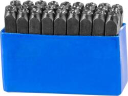 Strend Pro Set poansoane litere 6 mm Strend Pro HR59106, 27 piese pentru marcare (222066) Dalta