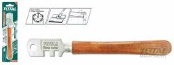 TOTAL Diamant pentru taiat sticla TOTAL 130 mm cu maner din lemn (THT561301)