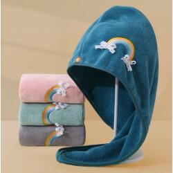 Ecarla Törölköző sapka hajra 65x25 cm gyorsan száradó mikroszálas (REC56WZ3)