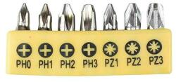 Strend Pro Set biti Strend Pro YF40517, 7 piese S2 (PH0-3, PZ1-3) pentru surubelnita (2250287) Surubelnita