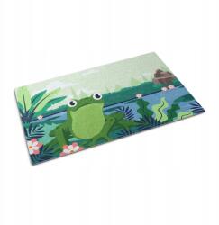Wallmuralia Csúszásmentes kültéri lábtörlő trópusi béka mintával, nagy méretű, 150x100 cm (010650720030000088069)