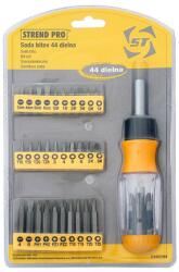 Strend Pro Set biti Strend Pro BSY240, 44 piese, cu surubelnita cu clichet, Cr-V (2250294) Surubelnita
