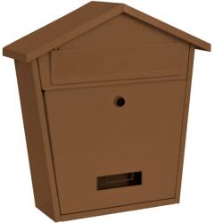 Strend Pro Cutie postala Modern A, metalica, maro, 365x365x133 mm (217613)