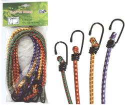 Strend Pro Set corzi elastice pentru fixare Strend Pro, 8 mm, 4x100 cm, cu carlige otel (217627)