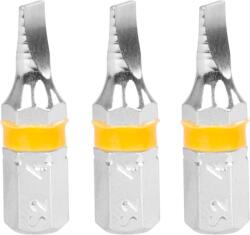 Strend Pro Set 3 biti Strend Pro plati 0, 6x4 mm pentru însurubelnita/masina de însurubat (2250241) Surubelnita