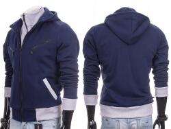 Carlo Lamon Férfi kapucnis pulóver dzseki állógallérral Lamon XXL