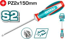 TOTAL Surubelnita TOTAL PZ2 S2 industriala, varf magnetic, 6 mm, lama 150 mm (TSDPZ2150) Surubelnita