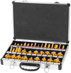 Strend Pro Set freze pentru freza superioara Strend Pro GT453, 35 piese, 8 mm, în cutie (212556)