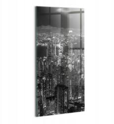 Wallfluent Üveg Falikép Szoba Dekoráció Éjszakai Városkép 60x120 (010010010200100277302)
