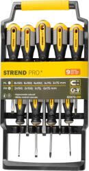 Strend Pro Set surubelnite Strend Pro SDX72-209, 9 piese, plata si Phillips, Cr-V (2250190) Surubelnita