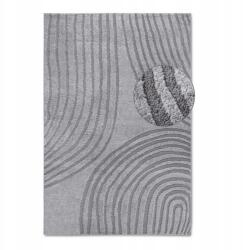 Elle Decoration Plüss szőnyeg nappaliba 120x170cm, szürke modern minta (106205)