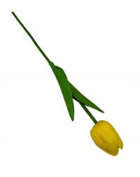 Wera Tulipán műhab ág 33 cm sárga Tavasz (KP-368-004)